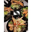 &Eacute;crevisses en salade