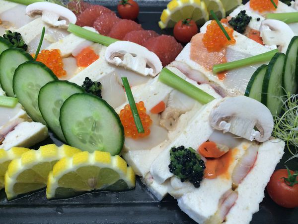 terrine de saumon traiteur